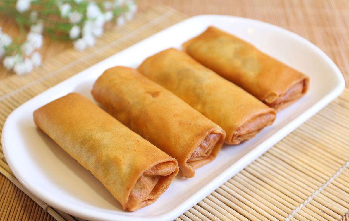 Spring Roll One Spring Roll (1 pc) / 春卷 – 7 Star Dumpling House - South End